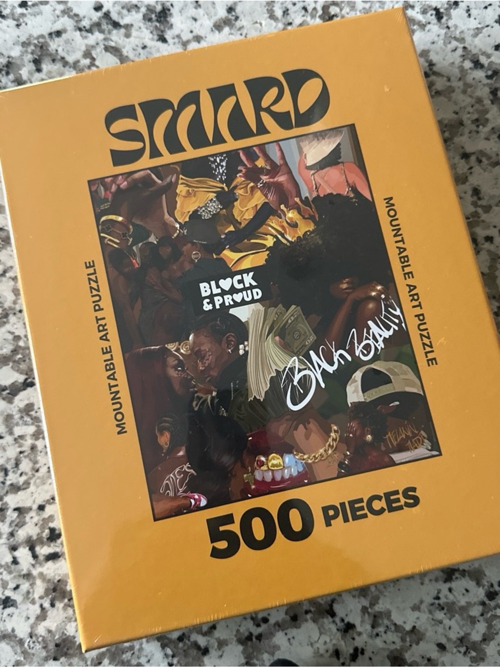 SMARD | 500-Piece Mountable Art Puzzle